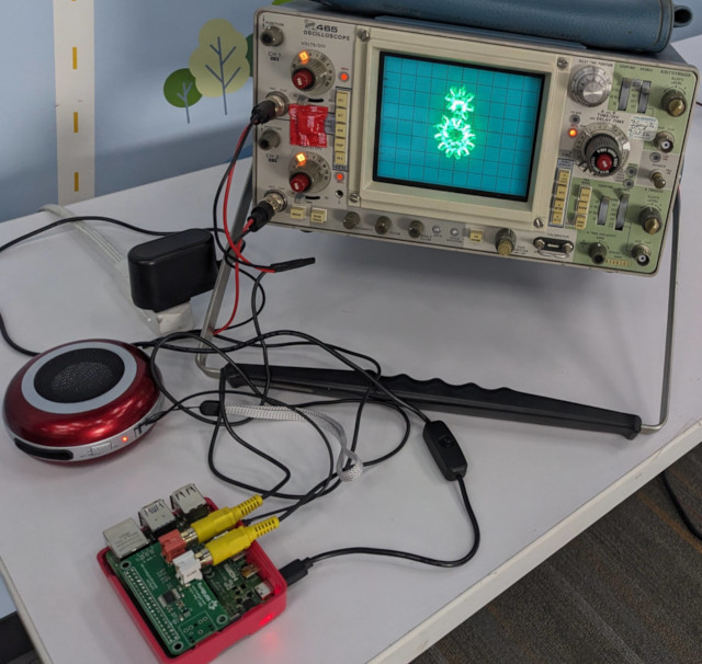 oscilloscope music