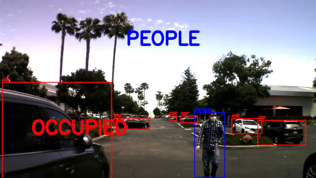 ChargePoint Camera OpenCV YOLO
